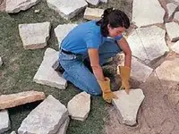 Укладка природного камня