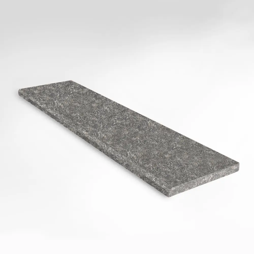 Гранитная ступень Тан Браун 1500*350*30 термообработка
