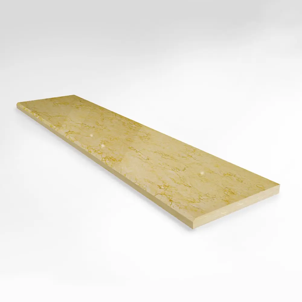 Ступень мраморная Санни Бейдж (Sunny Beige) 1500*350*30 полировка