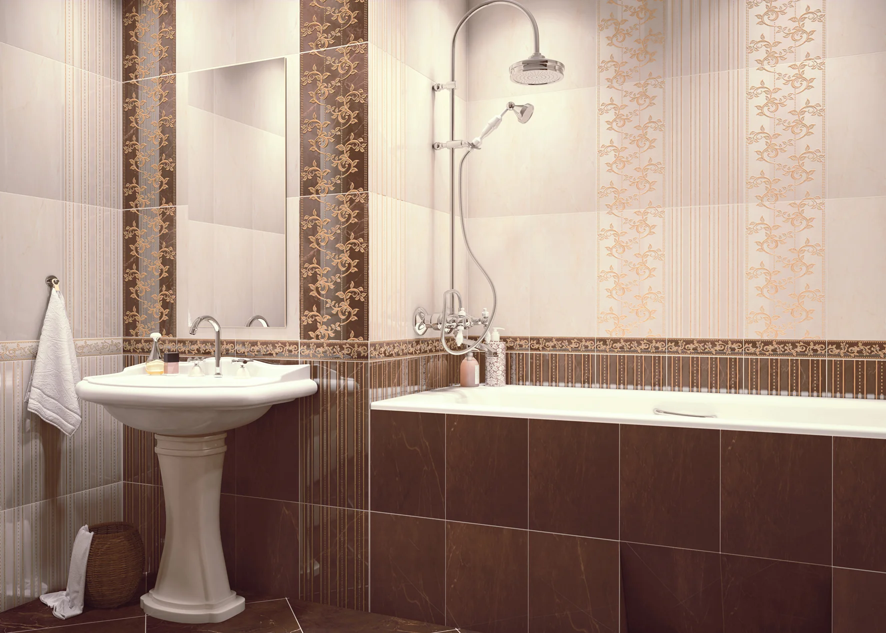 BW0FLX01 Бордюр Flexion Crema 67*249, Россия