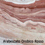 Мрамор марки Arabeskato Orobico Rosso