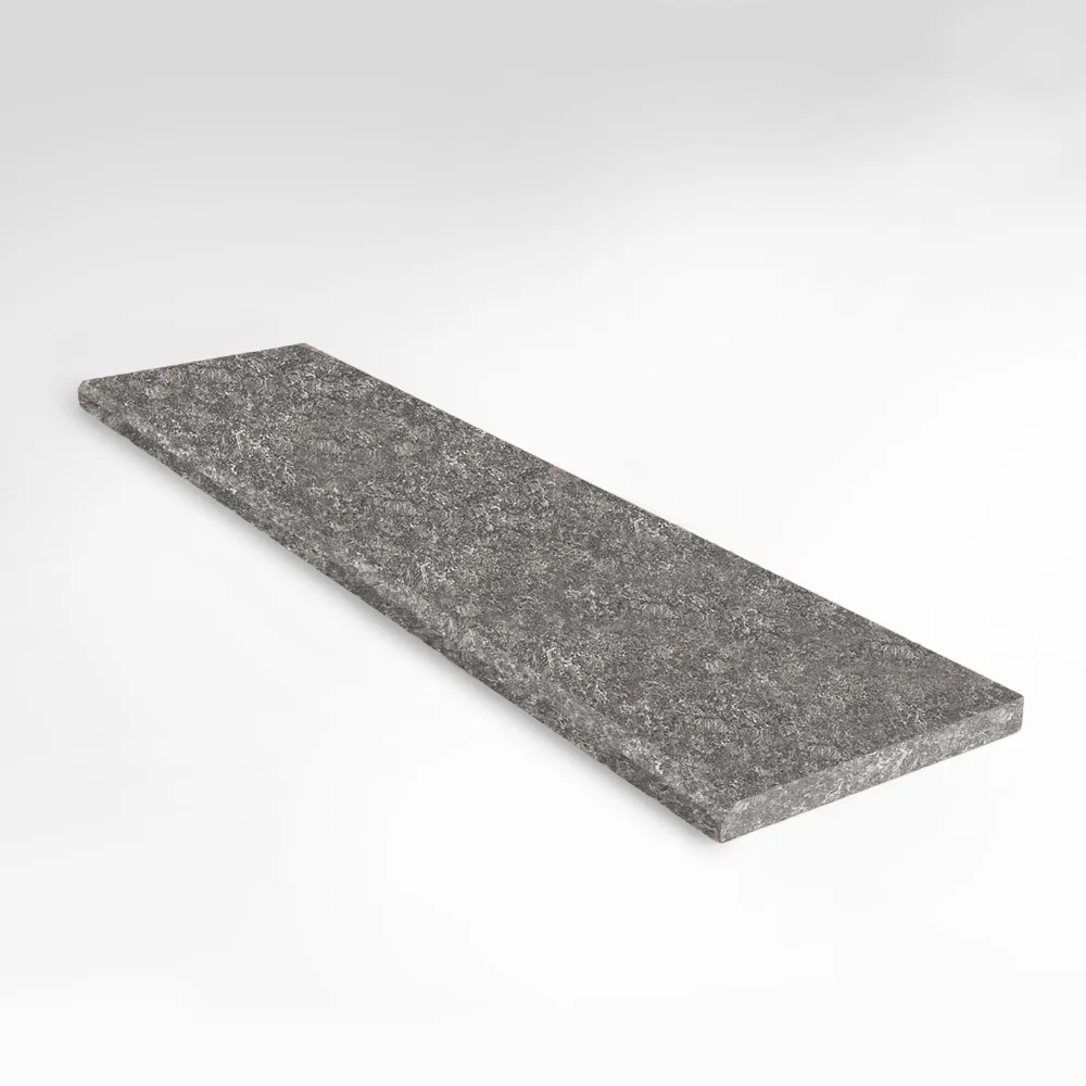 Гранитная ступень Тан Браун 1500*350*30 термообработка