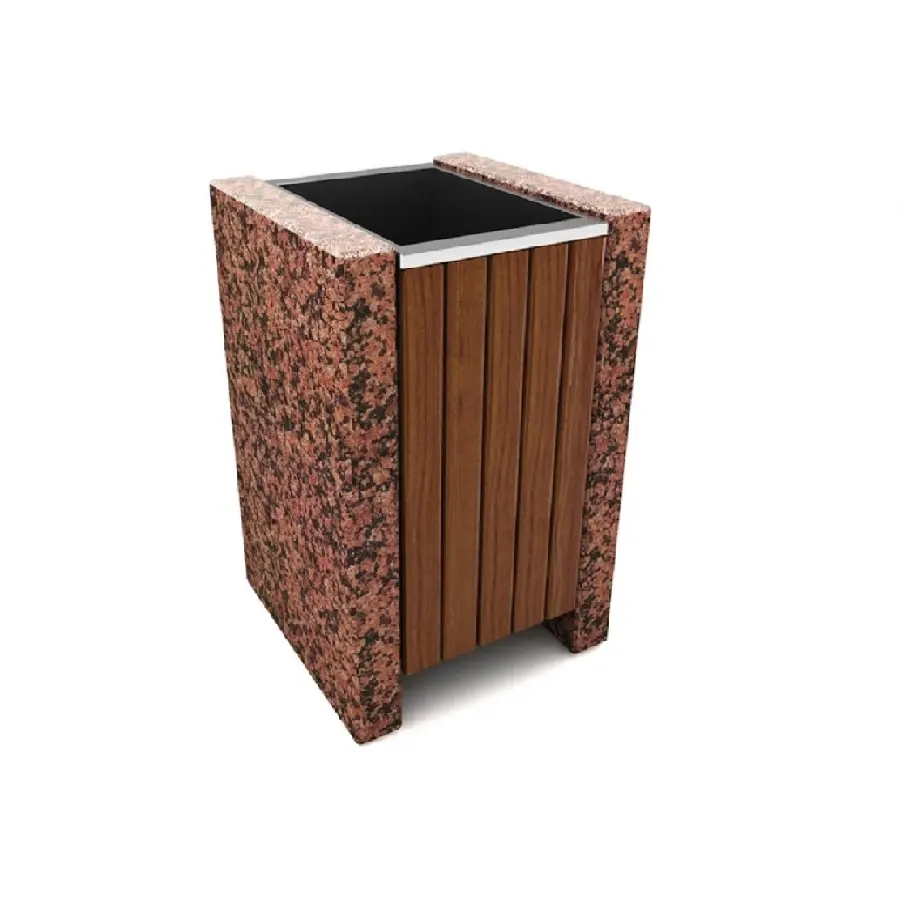 Урна из гранита Мапл Ред G562