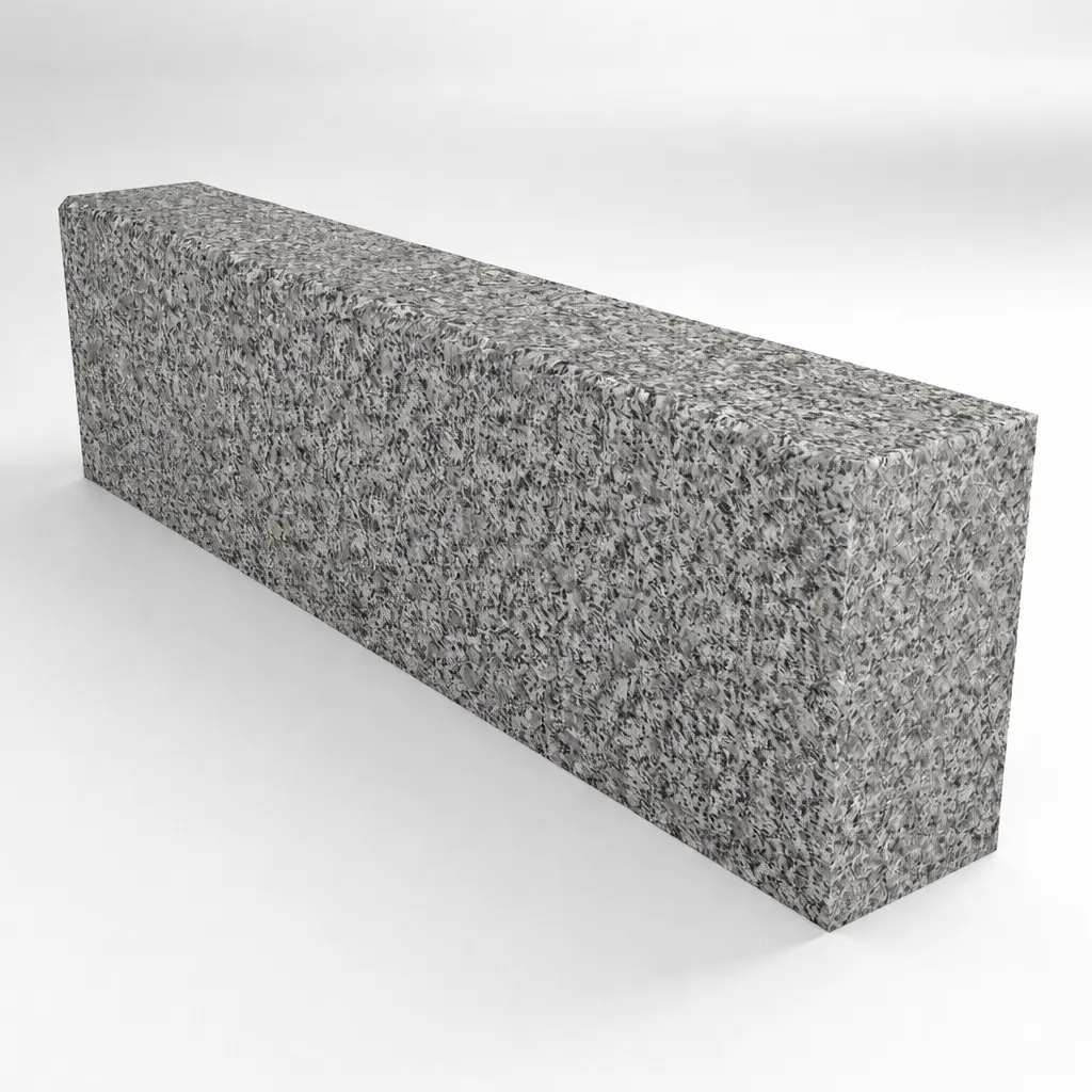 Гранитный бордюр ГП1 Куксарайский 300*1500*L (распил)